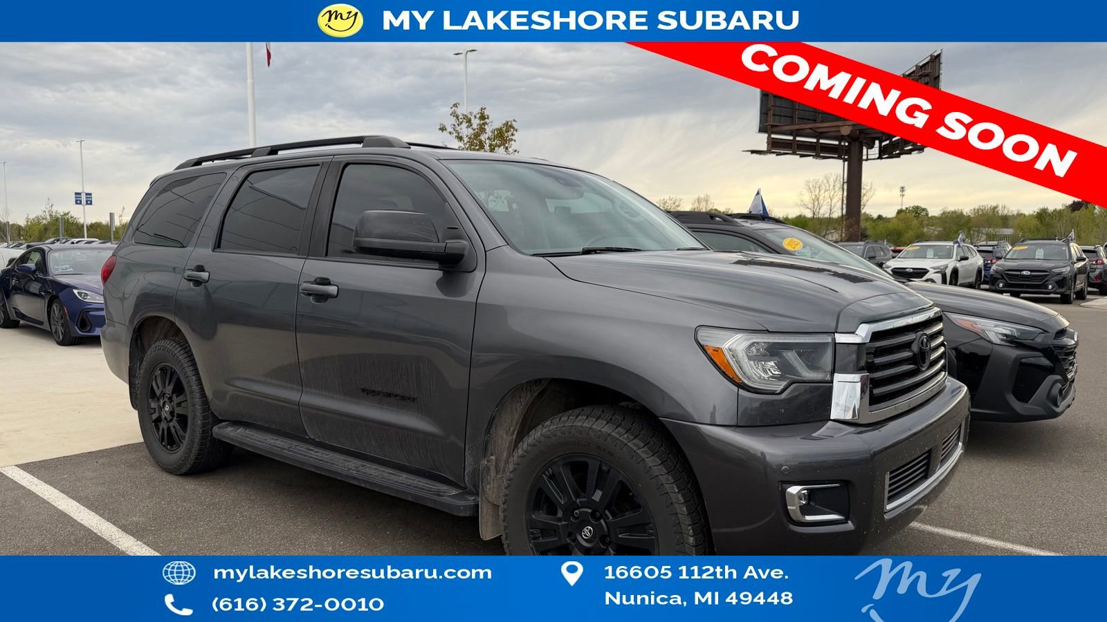 Used 2020 Toyota Sequoia TRD Sport w/ TRD Sport Premium Package AWD/4WD 360° Tour