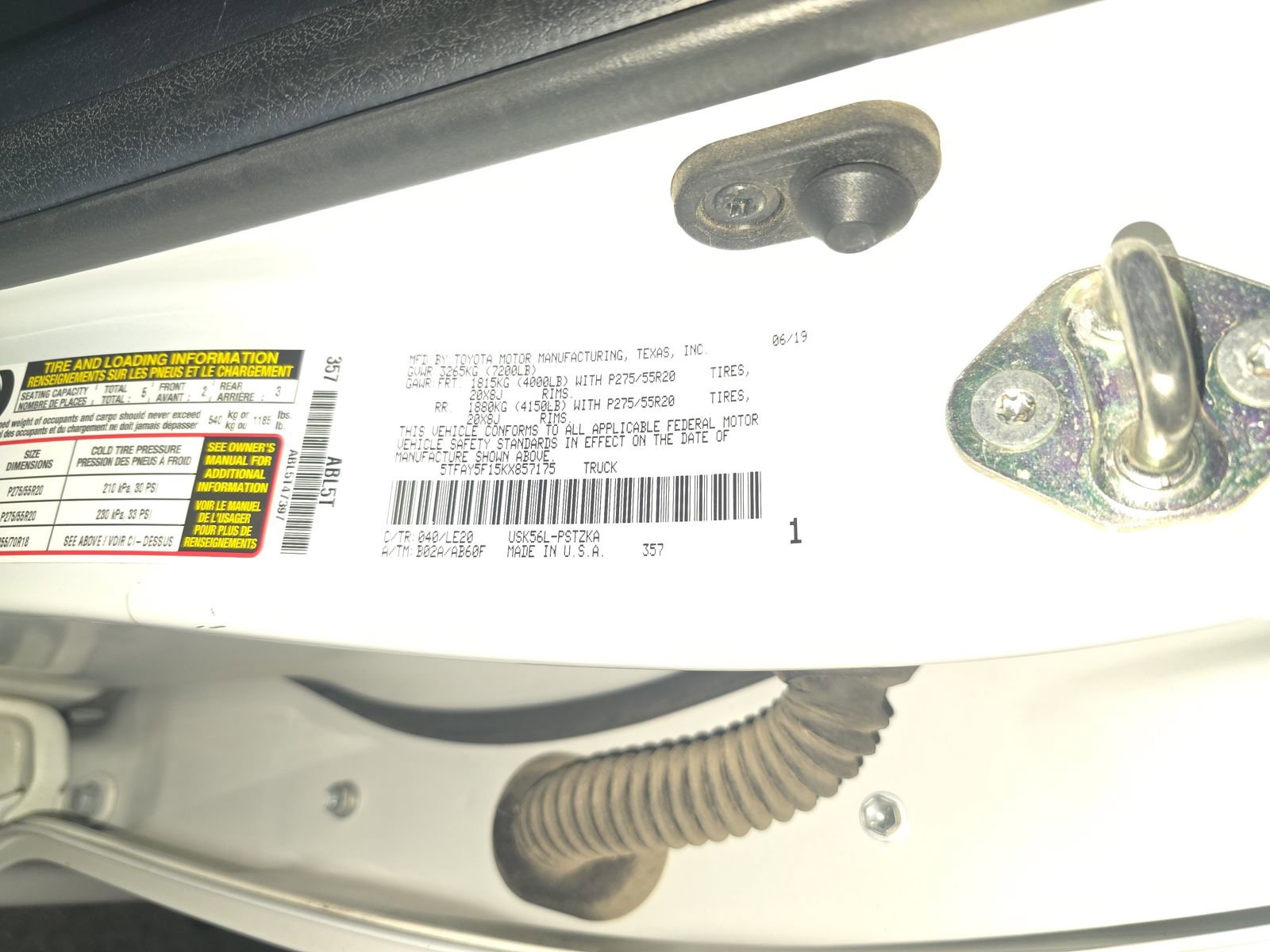 Used 2019 Toyota Tundra Platinum image 20