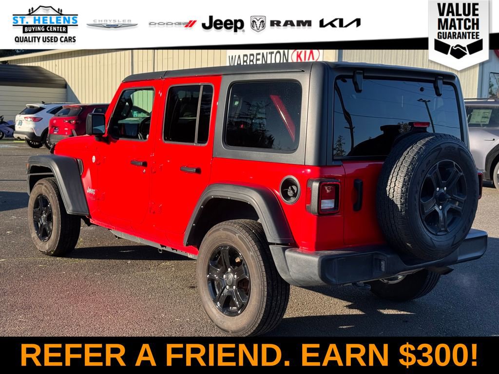 Used 2021 Jeep Wrangler Unlimited Sport S image 4