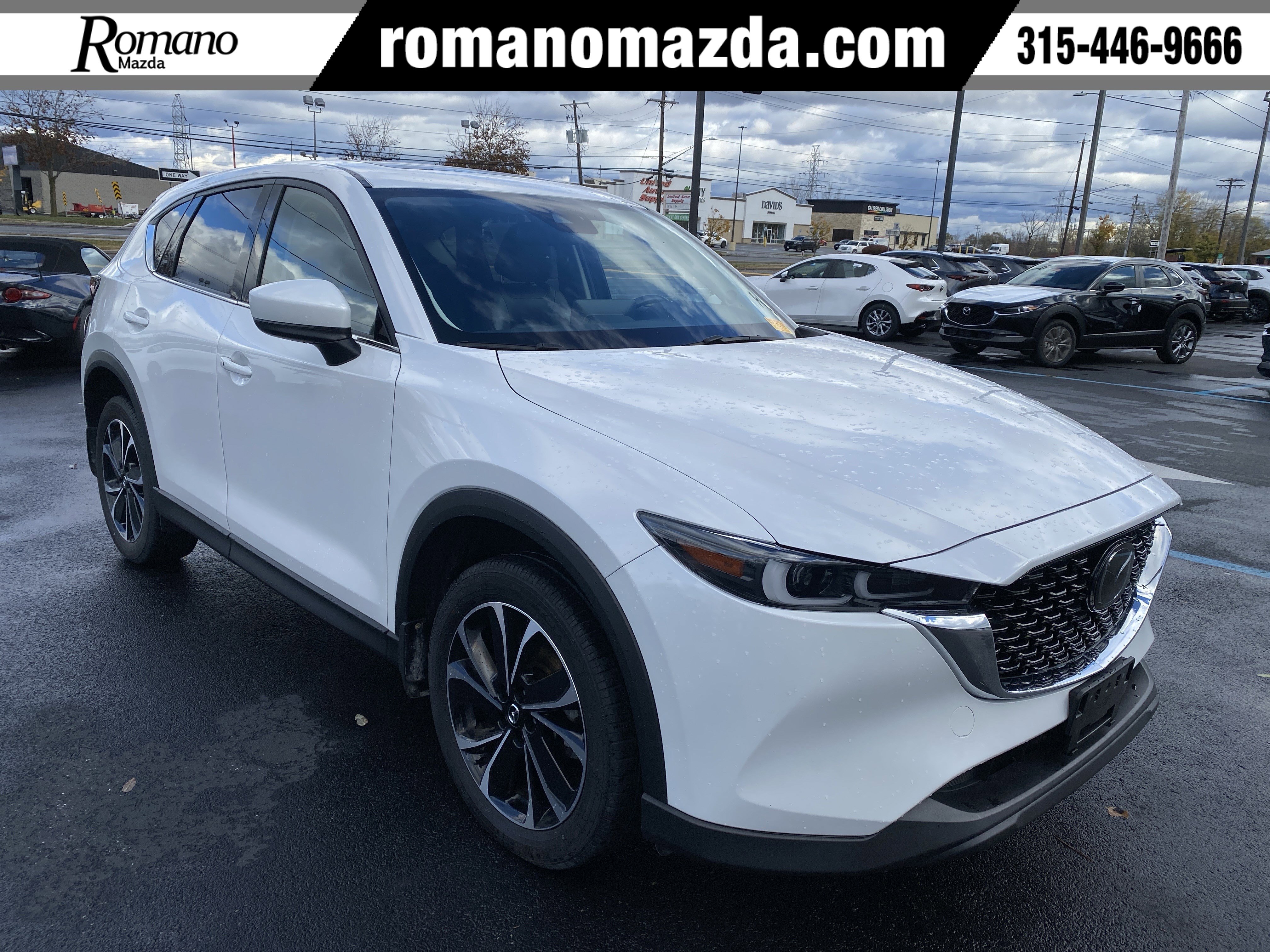 Used 2023 MAZDA CX-5 AWD 2.5 S w/ Premium Package