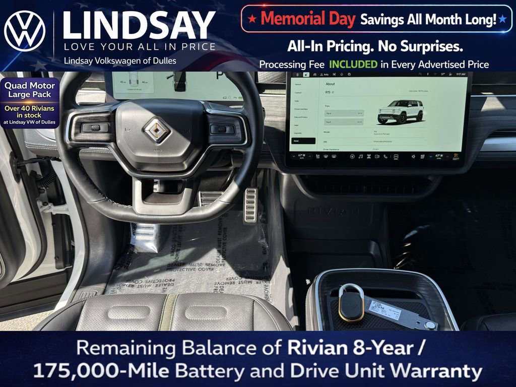 Used 2023 Rivian R1S Adventure AWD/4WD image 10