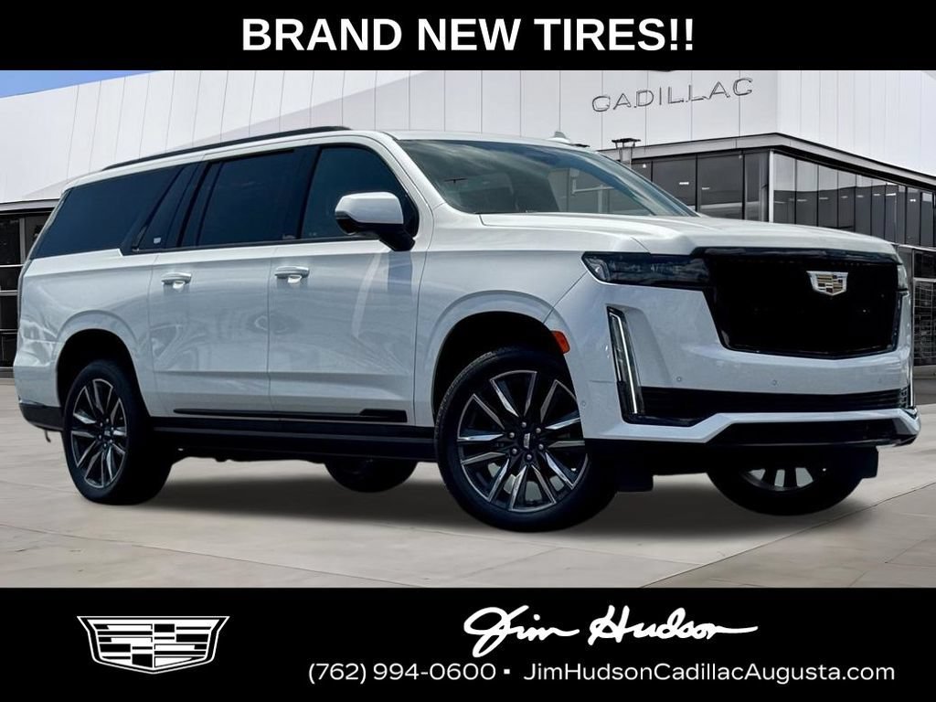 Used 2022 Cadillac Escalade ESV Sport w/ Touring Package AWD/4WD image 1