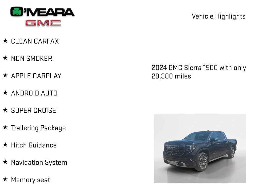 Used 2024 GMC Sierra 1500 Denali Ultimate AWD/4WD image 7