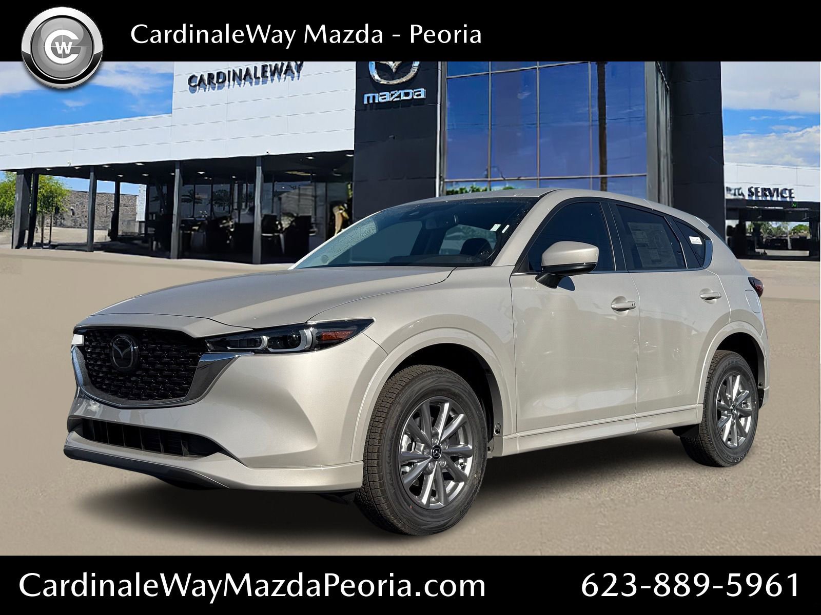 New 2025 MAZDA CX-5 AWD 2.5 S w/ Preferred Package