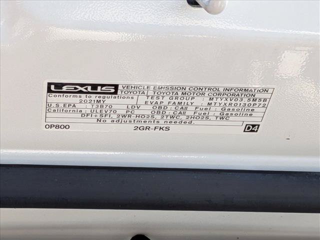 Used 2021 Lexus ES 350 Ultra Luxury w/ Accessory Package 2 FWD image 27