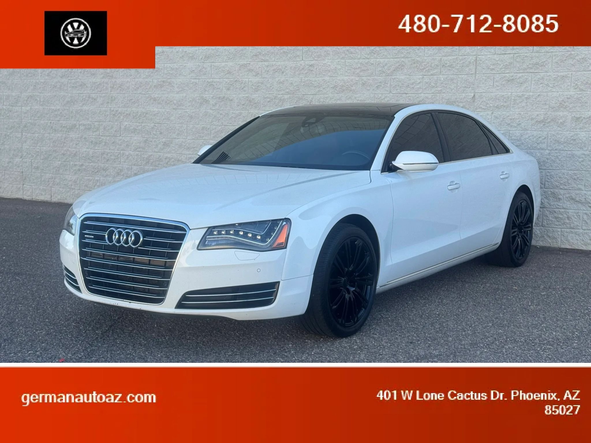 Used 2014 Audi A8 L TDI w/ Premium Package AWD/4WD image 1
