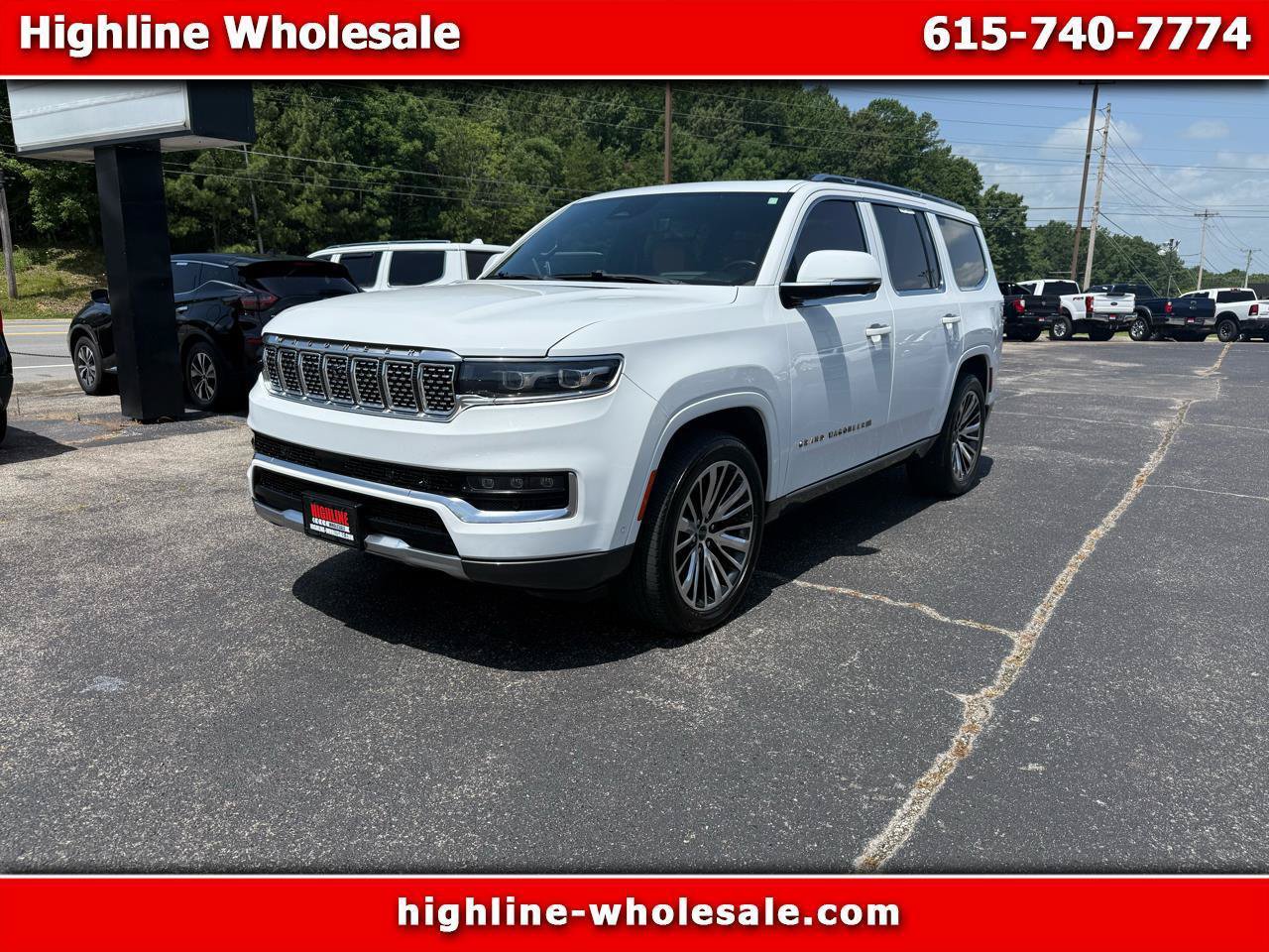 Used 2022 Jeep Grand Wagoneer Series III w/ Rear Seat Video Group 1 AWD/4WD image 1