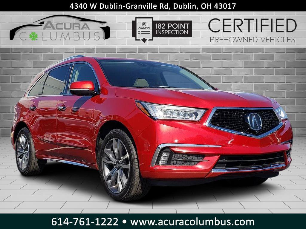 Used 2019 Acura MDX w/ Advance Package AWD/4WD 360° Tour