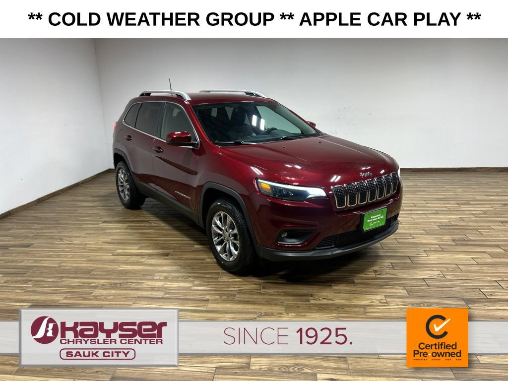 Certified 2019 Jeep Cherokee Latitude Plus w/ Cold Weather Group AWD/4WD image 1