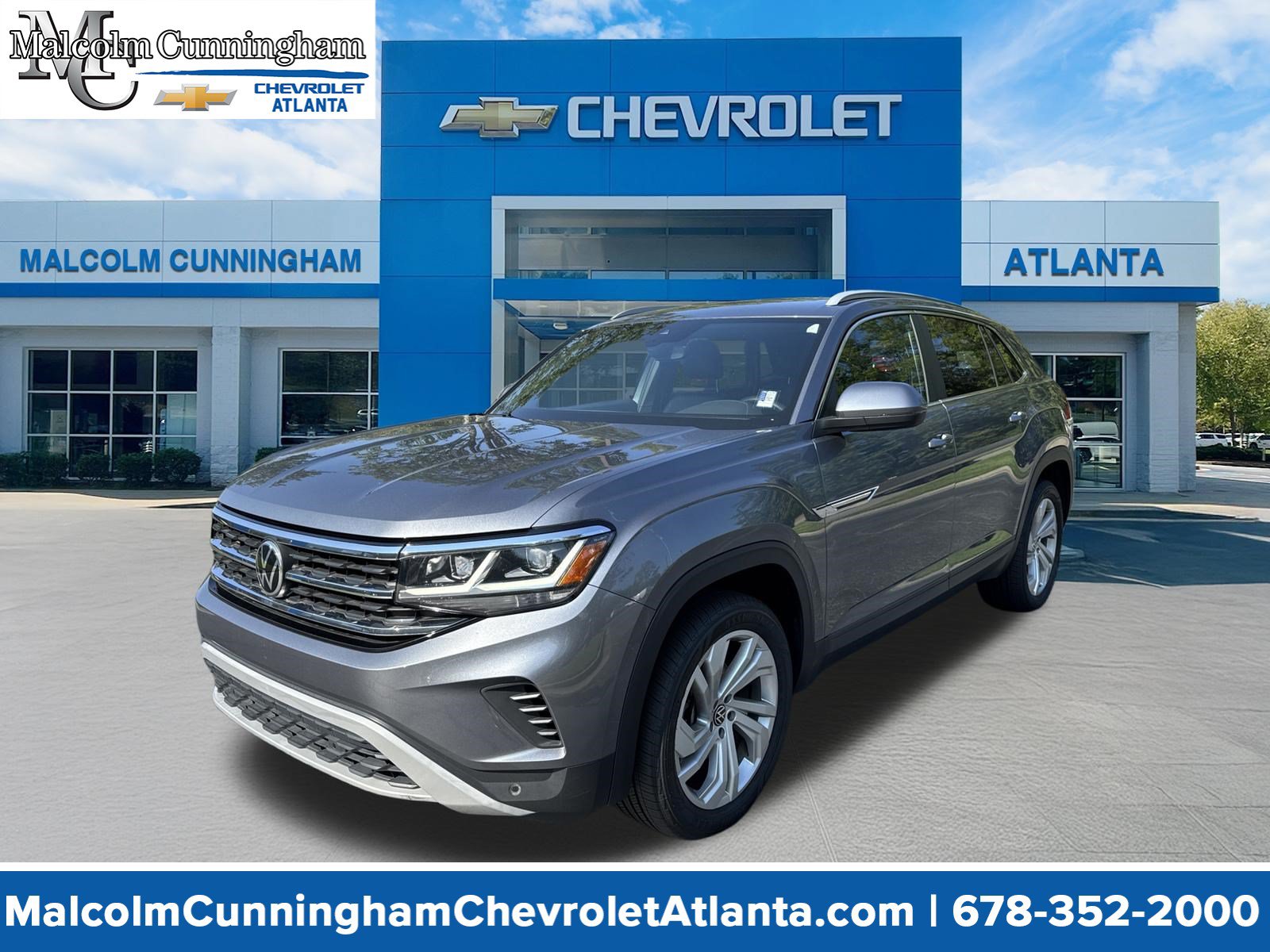 Used 2020 Volkswagen Atlas Cross Sport SEL AWD/4WD image 1