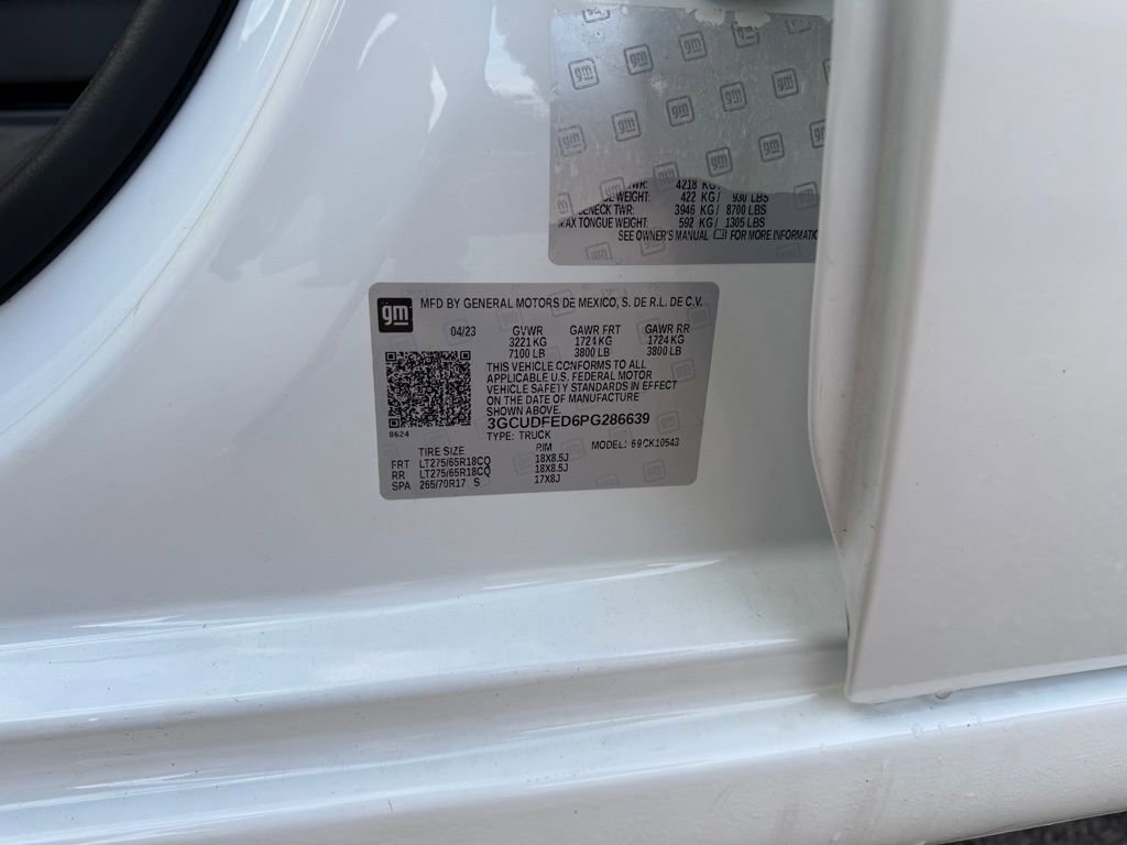 Used 2023 Chevrolet Silverado 1500 LT Trail Boss w/ Protection Package image 15