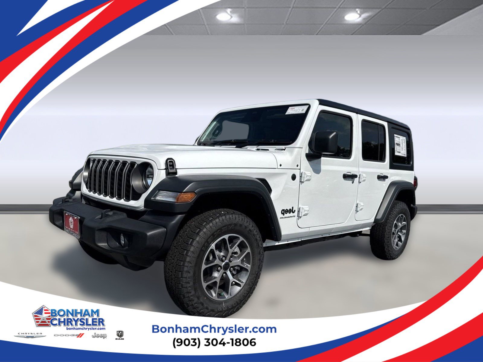 New 2025 Jeep Wrangler Sport S