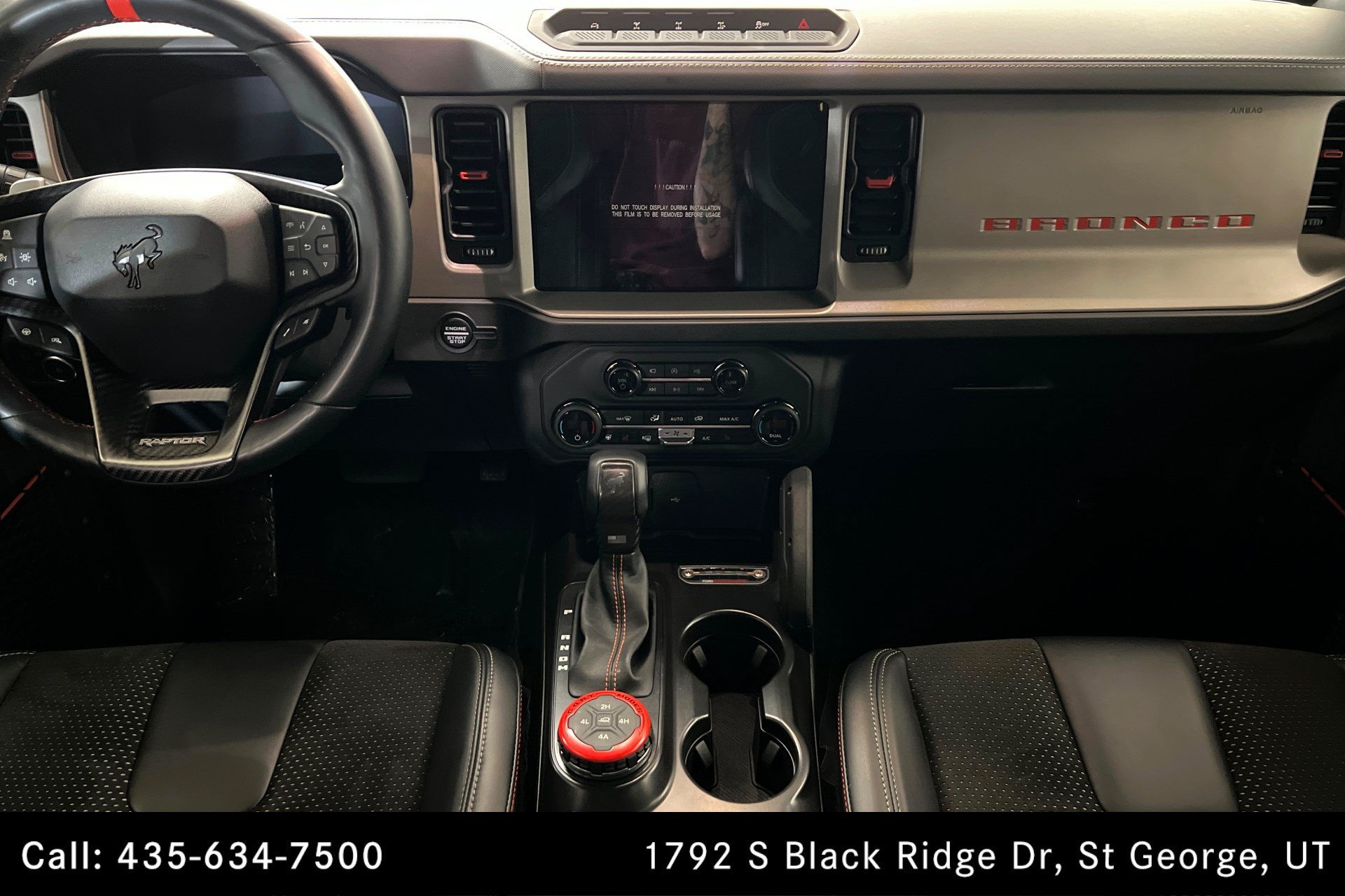 Used 2024 Ford Bronco Raptor w/ Interior Carbon Fiber Pack 6 AWD/4WD image 13