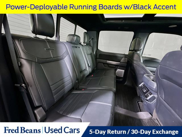 Certified 2023 Ford F150 Platinum w/ Equipment Group 701A High image 35