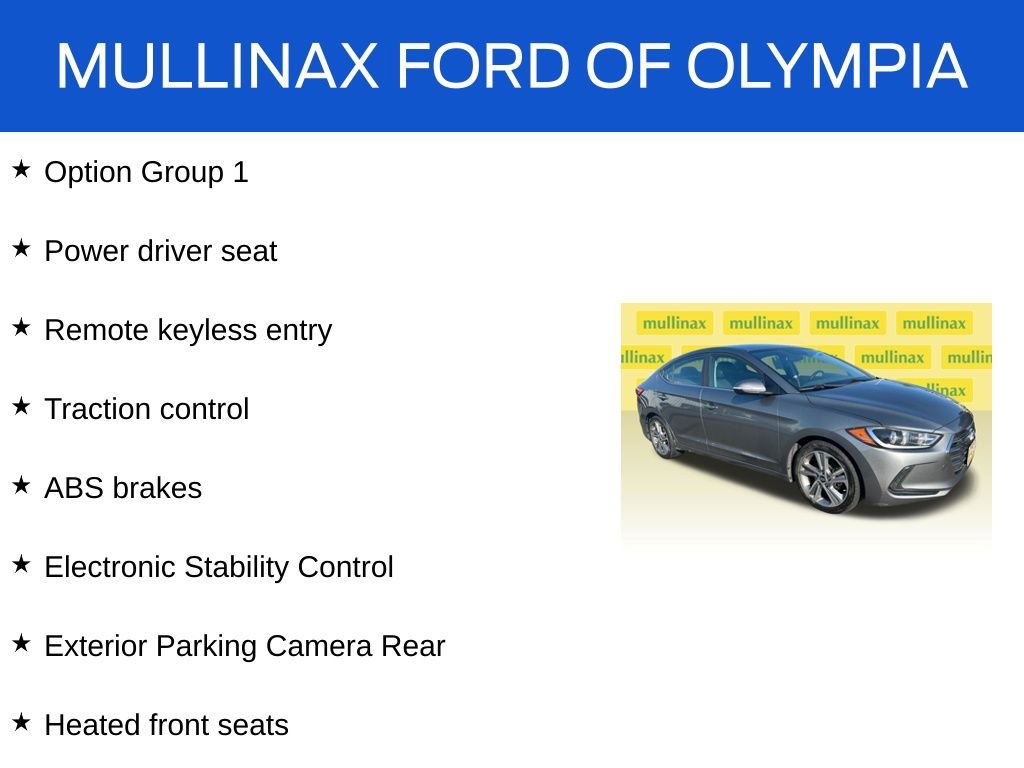 Used 2017 Hyundai Elantra Limited w/ Cargo Package FWD image 17