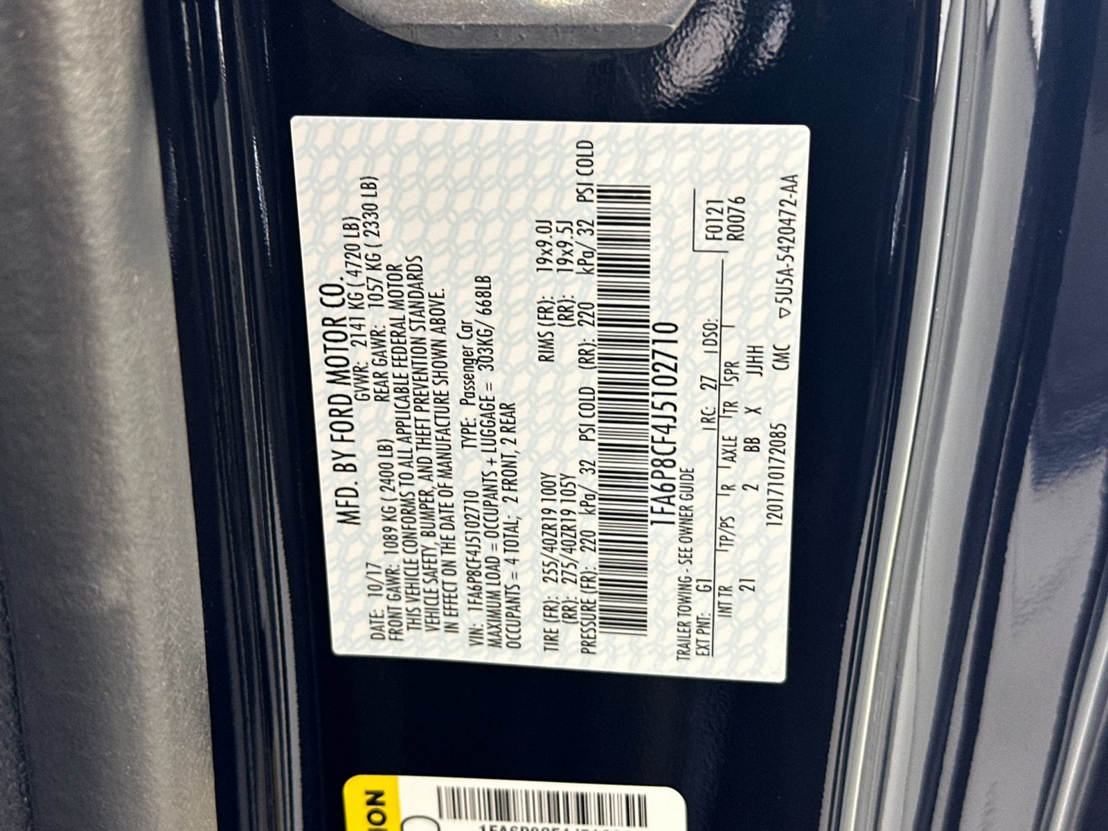 Used 2018 Ford Mustang GT w/ GT Performance Package RWD image 32