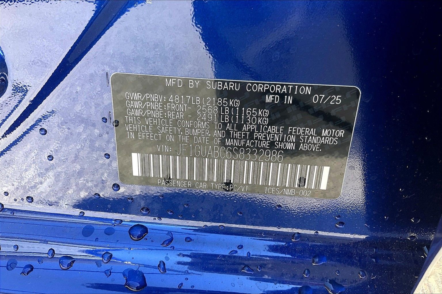 New 2025 Subaru Impreza 2.0i image 12