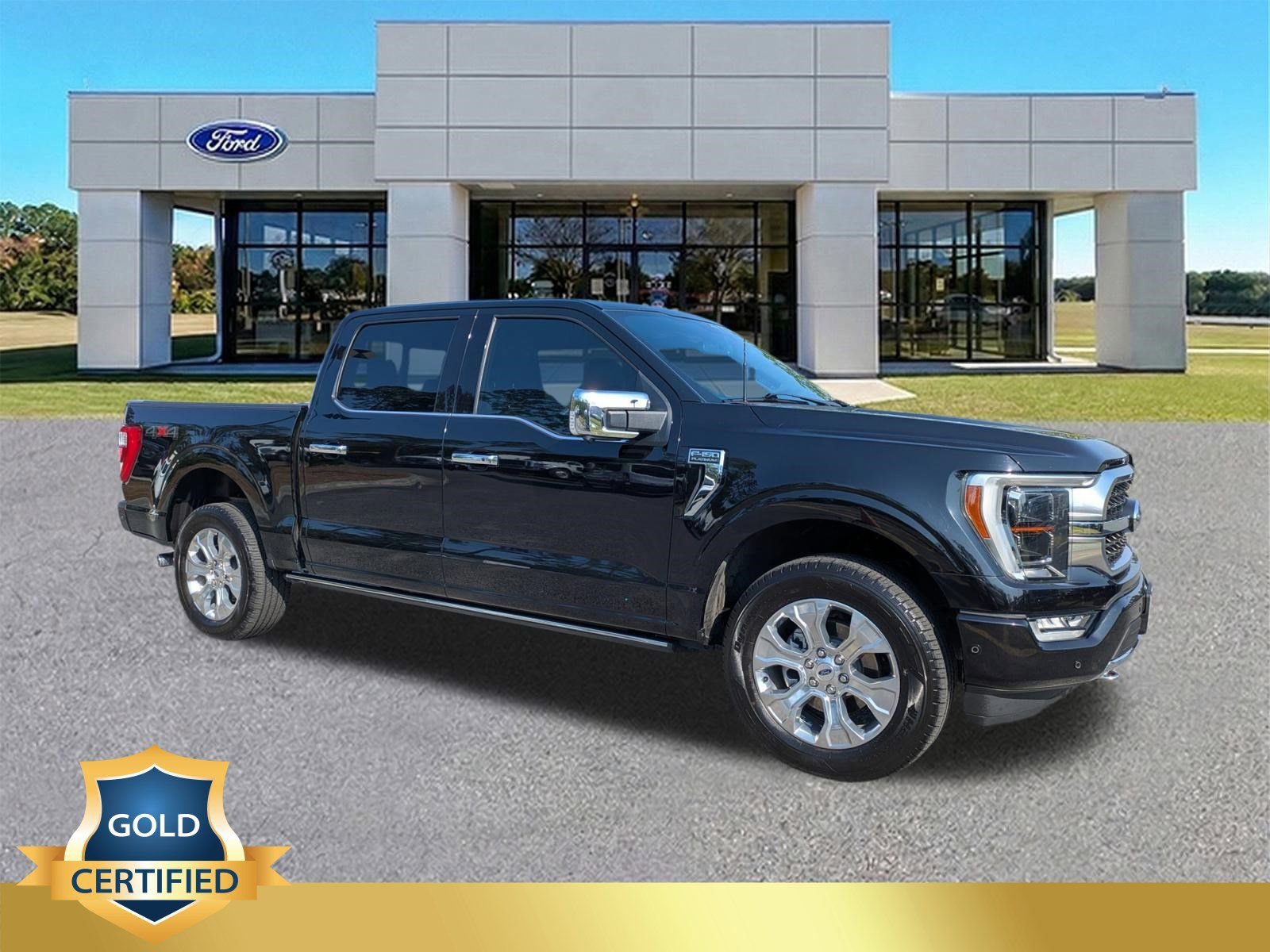 Certified 2022 Ford F150 Platinum w/ Equipment Group 701A High AWD/4WD image 1