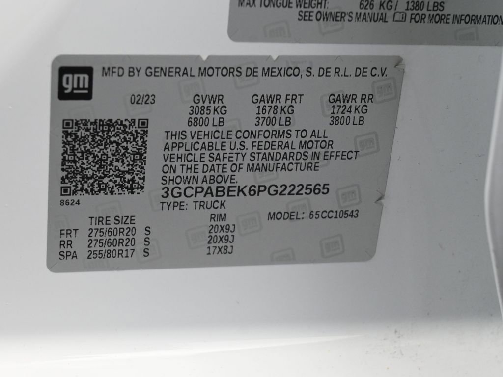 Used 2023 Chevrolet Silverado 1500 Custom image 17