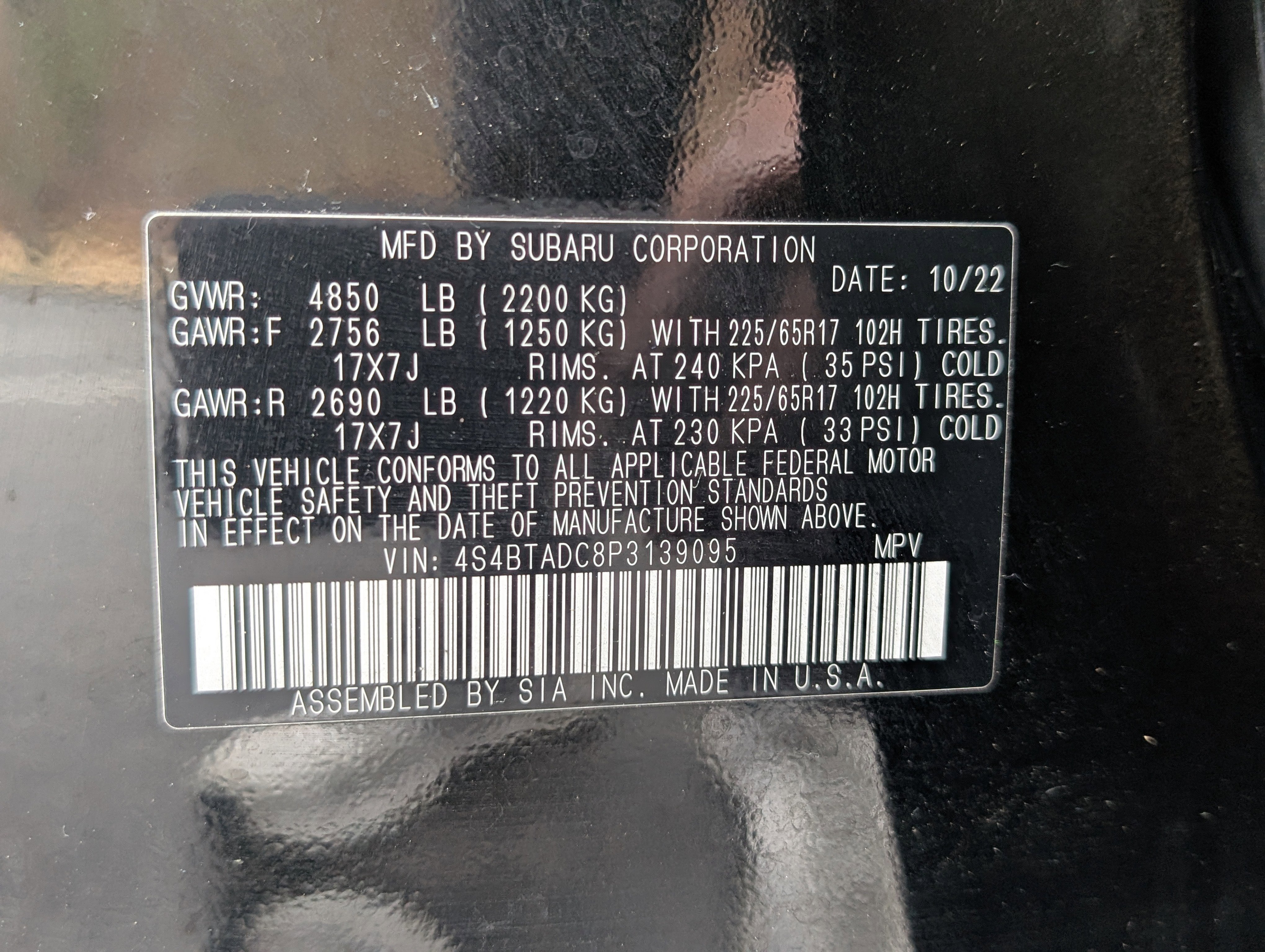 Used 2023 Subaru Outback Premium image 37