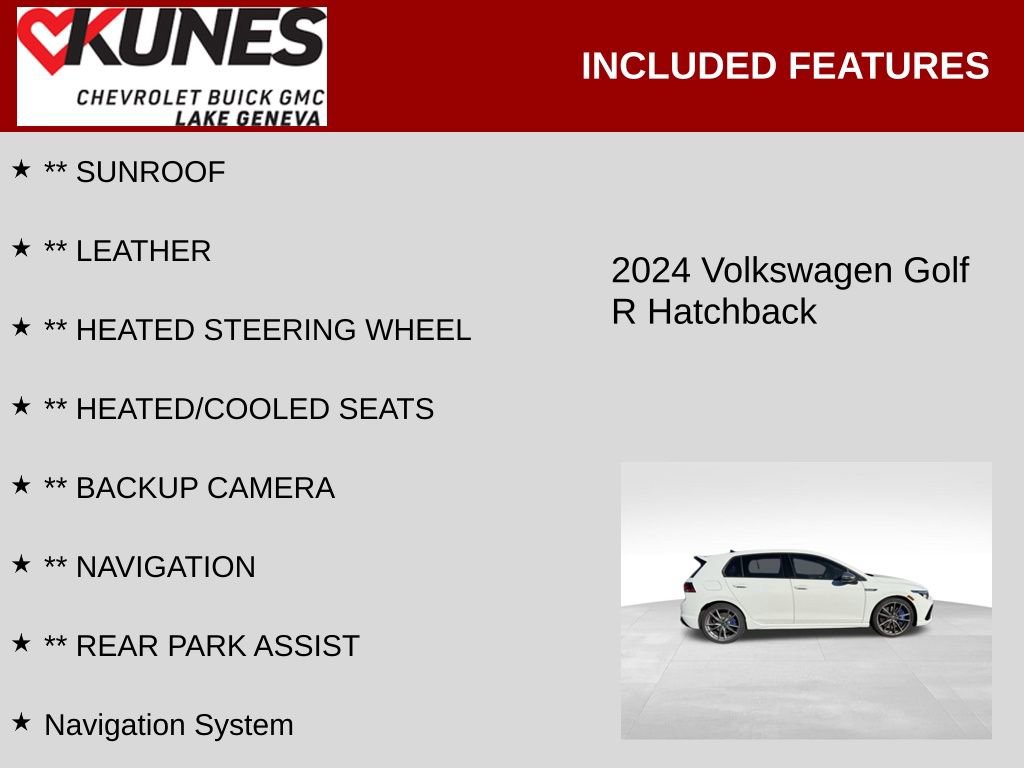 Used 2024 Volkswagen Golf R image 2
