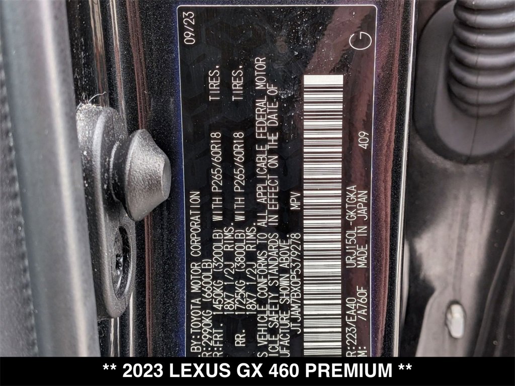 Used 2023 Lexus GX 460 Premium w/ Premium Package image 31