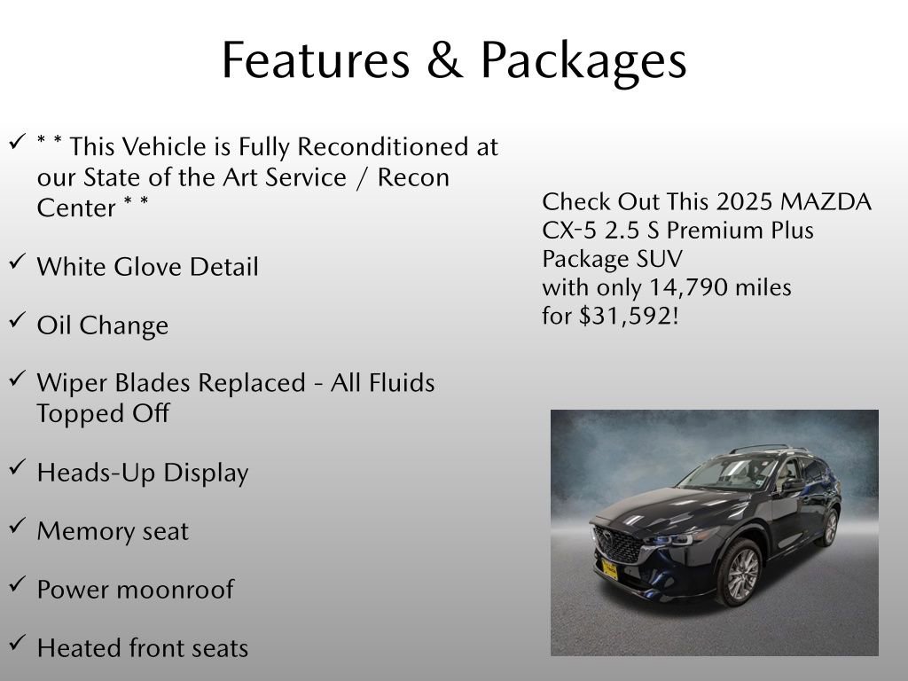 Certified 2025 MAZDA CX-5 AWD 2.5 S image 4