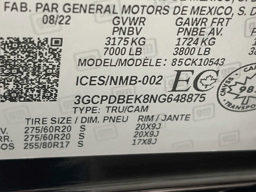 Used 2022 Chevrolet Silverado 1500 Custom AWD/4WD image 27
