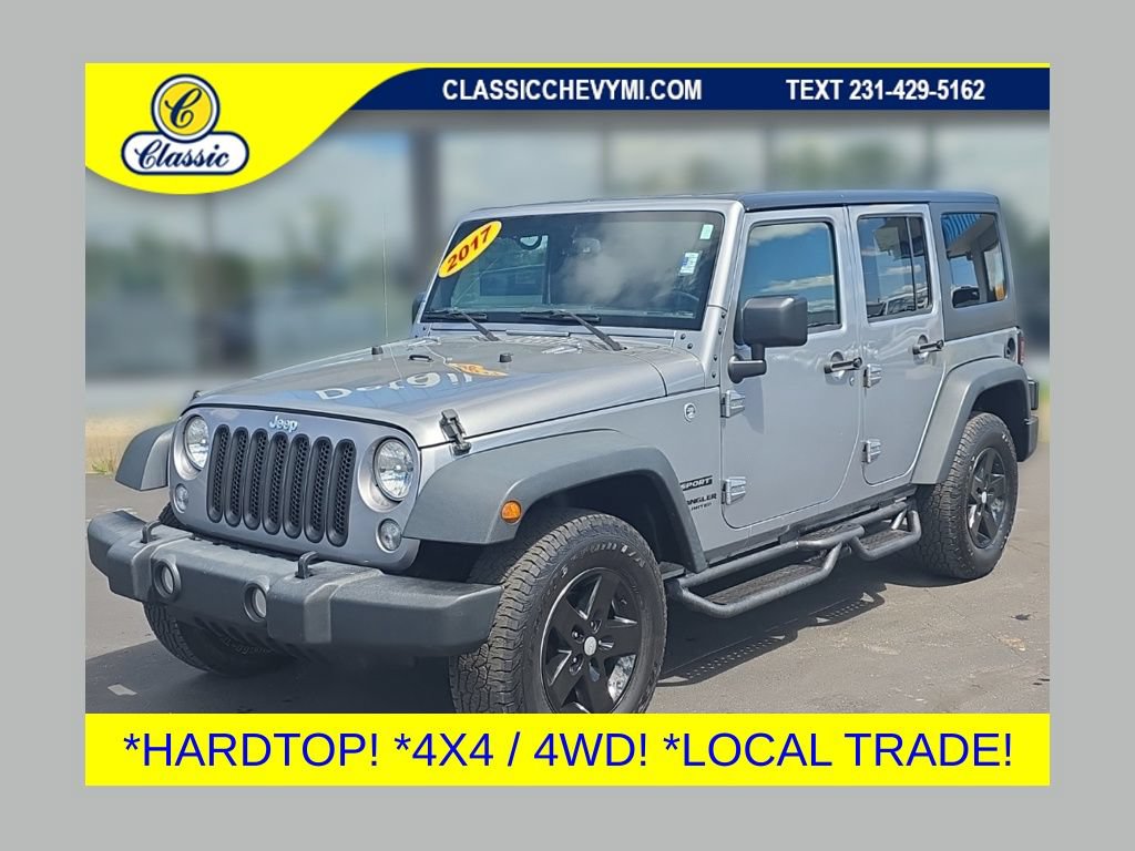 Used 2017 Jeep Wrangler Unlimited Sport w/ Quick Order Package 24S