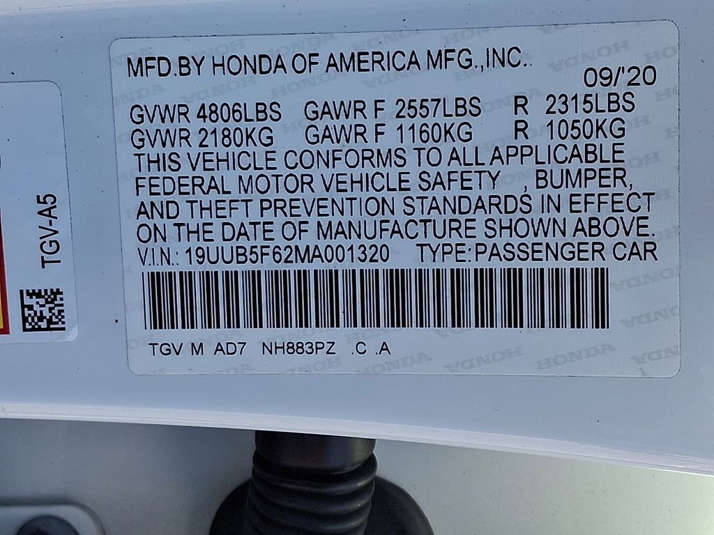 Used 2021 Acura TLX w/ Advance Package image 30