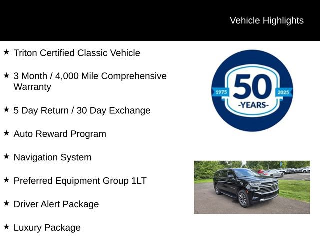 Used 2024 Chevrolet Suburban LT w/ Luxury Package AWD/4WD image 6