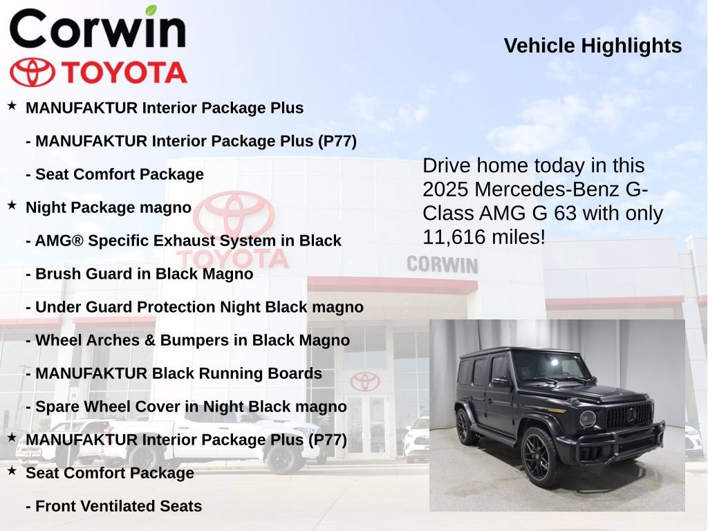 Used 2025 Mercedes-Benz G 63 AMG 4MATIC image 6