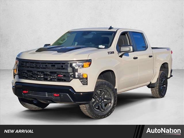 New 2026 Chevrolet Silverado 1500 Custom Trail Boss w/ LPO, Dark Essentials Package