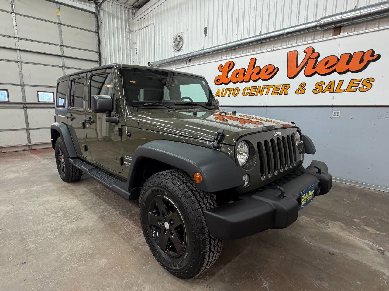 Used 2016 Jeep Wrangler Unlimited Sport w/ Quick Order Package 24S image 1
