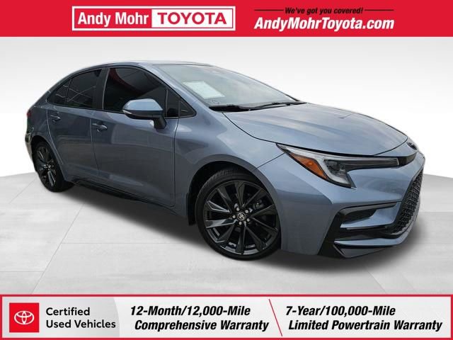 Certified 2025 Toyota Corolla SE w/ SE Premium Package