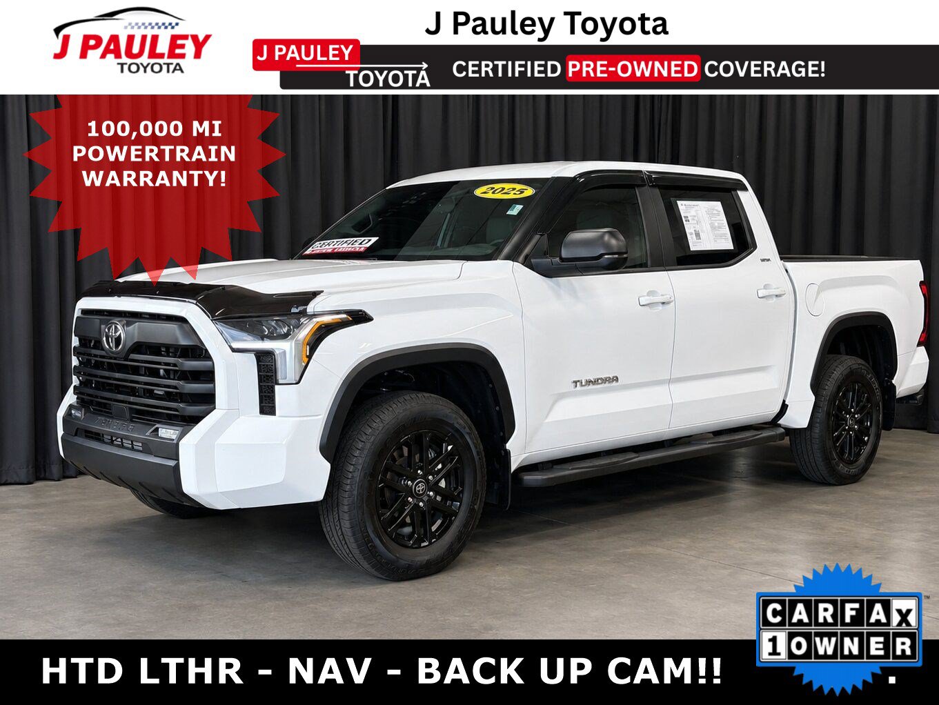 Used 2025 Toyota Tundra SR5 w/ SR5 Premium Package