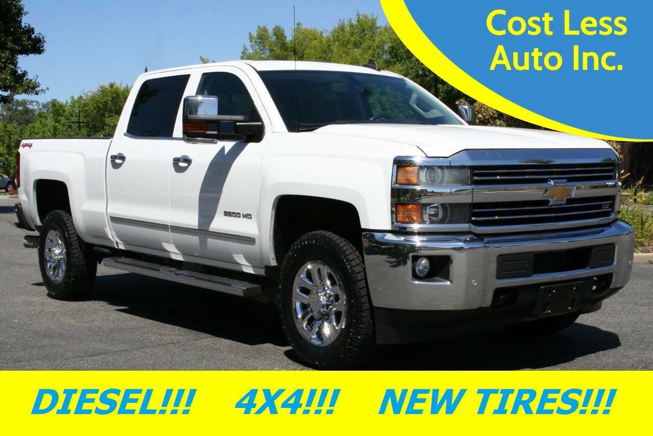 Used 2015 Chevrolet Silverado 2500 LTZ w/ Duramax Plus Package AWD/4WD image 2