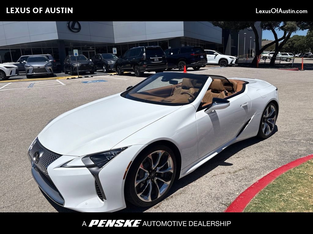 Used 2023 Lexus LC 500 Convertible RWD image 1