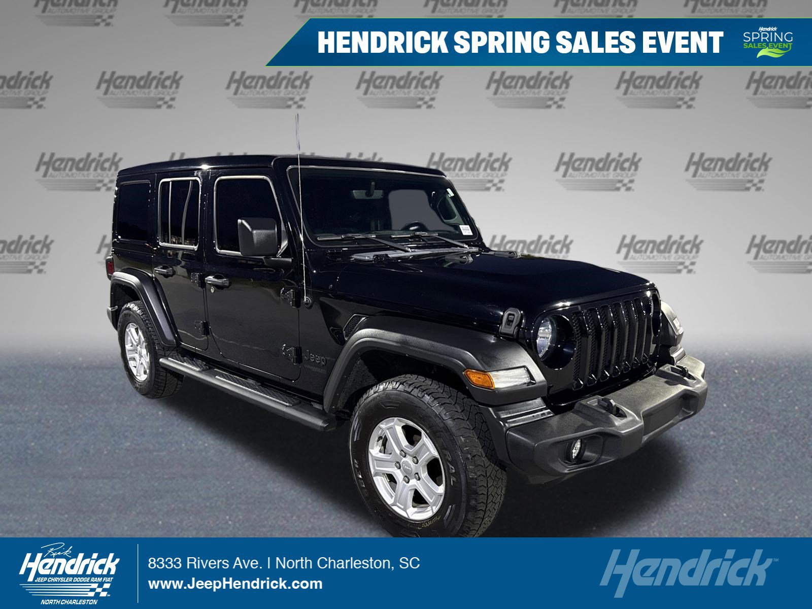 Used 2022 Jeep Wrangler Unlimited Sport w/ Sun And Sound Package image 1