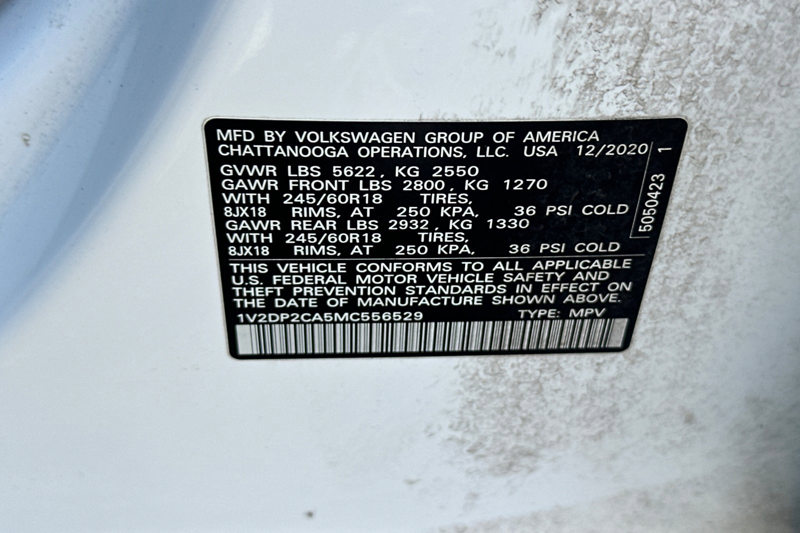 Certified 2021 Volkswagen Atlas SE image 30