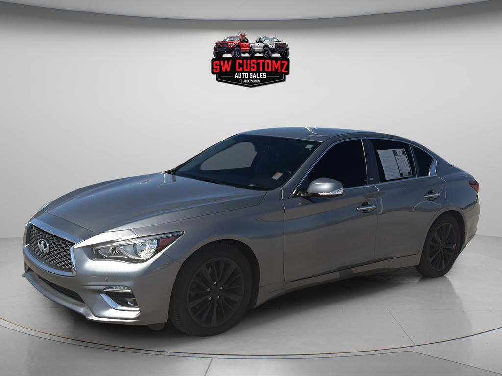 Used 2022 INFINITI Q50 Luxe w/ Cargo Package image 3