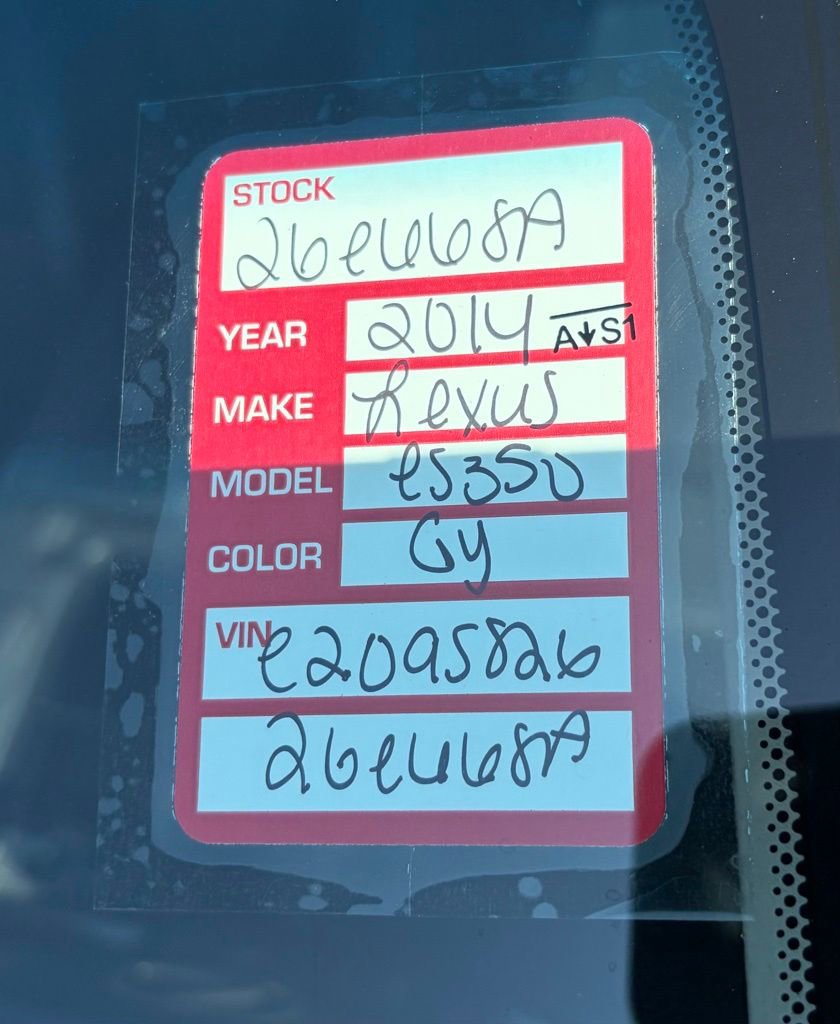 Used 2014 Lexus ES 350 w/ Luxury Package FWD image 25