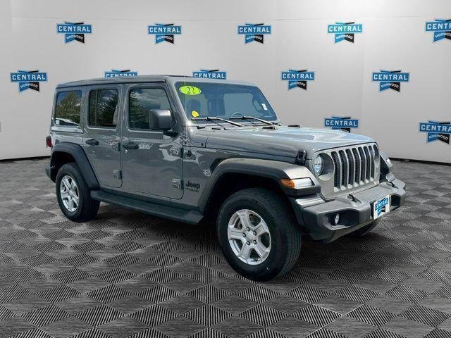 Used 2022 Jeep Wrangler Unlimited Sport w/ Sun And Sound Package AWD/4WD image 8