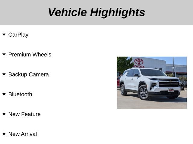 Used 2025 Chevrolet Traverse LT w/ Driver Confidence Package FWD image 5