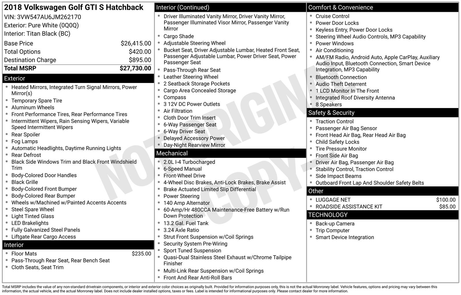 Used 2018 Volkswagen GTI S image 3