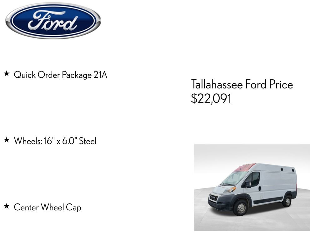 Used 2020 RAM ProMaster 1500 FWD image 4