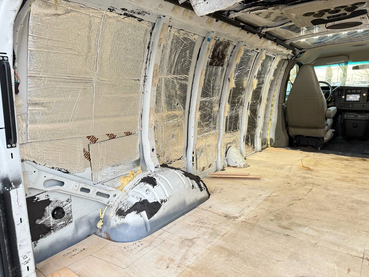 Used 2016 GMC Savana 2500 2500 3dr Extended Cargo Van w/ image 53