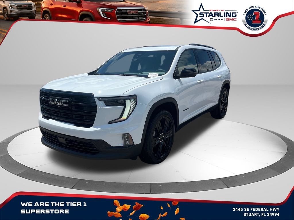 New 2026 GMC Acadia Elevation w/ Black Edition FWD 360° Tour
