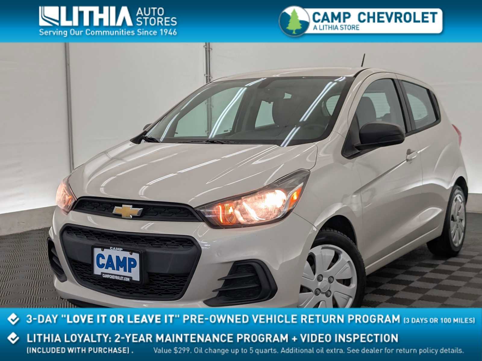Used 2017 Chevrolet Spark LS