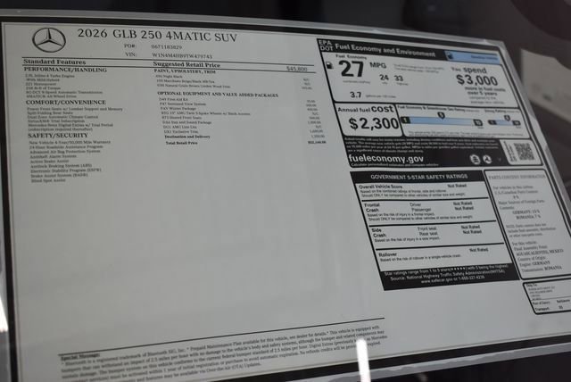 New 2026 Mercedes-Benz GLB 250 4MATIC image 5